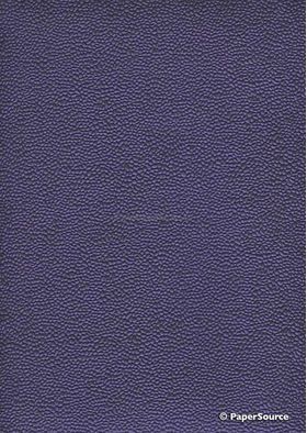 Embossed River Pebble Violet Purple Pearlescent A4 handmade recycled paper | PaperSource