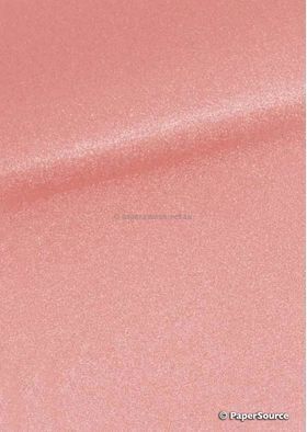 Glitter Fine | Bubblegum Pink 120gsm specialty A4 paper-curled | PaperSource