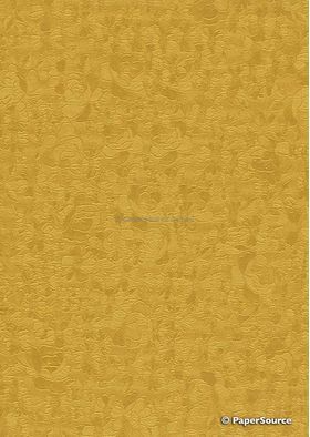 Embossed Classic Rose Gold Pearlescent A4 120gsm paper | PaperSource