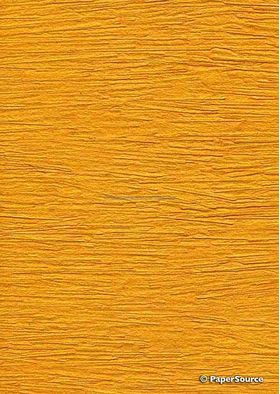 Rustic Ridge | Deep Yellow #10 Handmade Recycled 250gsm Paper | PaperSource