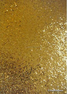 Glitter Aztec Gold Coarse C13 A4 specialty paper | PaperSource