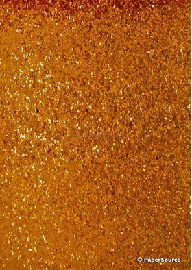 Glitter Orange Coarse C12 A4 specialty paper | PaperSource