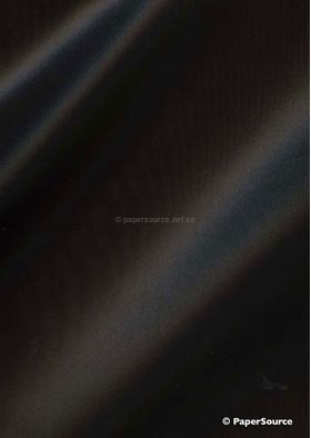 Silk Charmeuse Black, a fabric backed onto a 90 gsm A4 paper and embosses and prints well | PaperSource