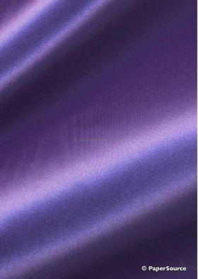 Silk Charmeuse Lavender Purple, a fabric backed onto a 90 gsm A4 paper and embosses and prints well | PaperSource