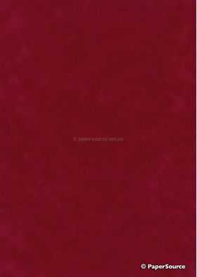 Suede | Tomato Red Solid Colour Flock 150gsm 215 x 278mm Paper | PaperSource
