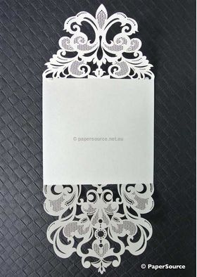 Lasercut Card | 8814 Ivory Pearl PaperSource Australia