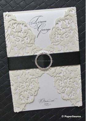 Lasercut Card | 8813 Ivory Pearl PaperSource Australia Lasercut Card | 8813 Ivory Pearl PaperSource Australia