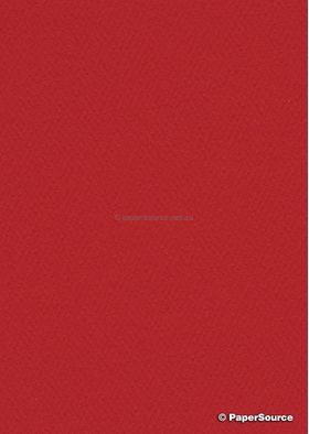 Via Felt Scarlet Red, Lightly Textured 270gsm Laser Printable Card | PaperSource