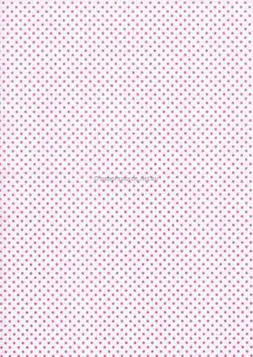 Patterned | Polka Dots Designer paper Baby Pink print on Stardream Crystal Pearlescent, 120gsm paper | PaperSource