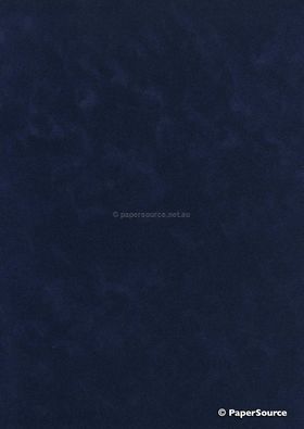 Suede | Cobalt Blue Solid Colour Flock 150gsm 215 x 278mm Paper | PaperSource
