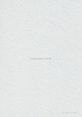 Embossed Leathercraft White Matte A4 270gsm Laser Printable Card | PaperSource