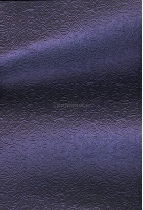 Embossed Eternity Violet Pearlescent A4 1-sided handmade, deep embossed, recycled paper | PaperSource
