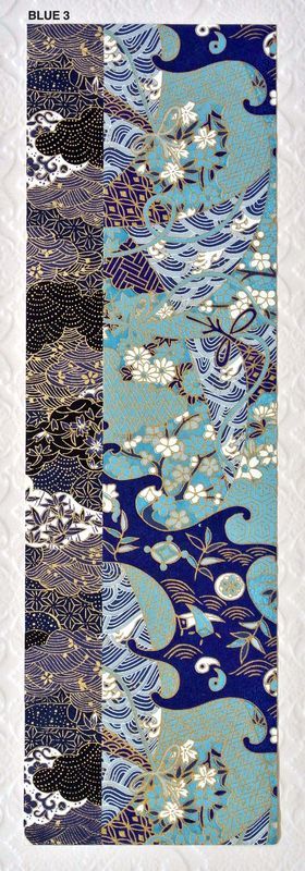 Chiyogami Washi Tape - Blue #3