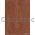 Japanese Chiyogami A4 Yuzen paper with brown fields of flowers detailed in gold | PaperSource
