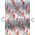 Japanese Chiyogami Luxe A4 Yuzen paper with pink flowers on silver | PaperSource