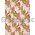 Japanese Chiyogami Luxe A4 Yuzen paper with pink flowers on gold | PaperSource