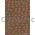 Chiffon Print | Camellia Chocolate Brown Chiffon with Pink and Green Flower Pattern outlined in Gold, A4 | PaperSource