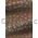 Chiffon Print | Camellia Chocolate Brown Chiffon with Pink and Green Flower Pattern outlined in Gold, A4 - on dark background| PaperSource