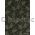 Chiffon Print | Wisteria Black Chiffon with Silver and Gold Glitter Floral pattern on A4 | PaperSource