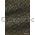 Flat Foil Espalier | Black Chiffon with Gold foiled floral vine pattern - curled | PaperSource