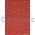 Flat Foil Espalier | Red Chiffon with Gold foiled floral vine pattern | PaperSource