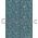 Chiffon Print | Periwinkle Teal Blue Green Chiffon with Black Vines and delicate White Flower pattern, A4 | PaperSource