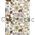 Chiffon Print | Eco White Chiffon with Green, Dark Brown and Chocolate Leaf, Floral and Butterfly pattern, A4 | PaperSource