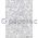 Precious Metal | Flourish Black raised foil swirl pattern on White Chiffon, a sheer shimmery A4 fabric sheet | PaperSource