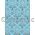 Flat Foil Crest | Silver Foil on Pastel Blue Matte Cotton handmade recycled paper | PaperSource