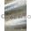 Flat Foil | Insignia Champagne Metallic Pearlescent Cotton with Silver foiled design, handmade recycled A4 paper - curled | PaperSource
