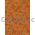 Suede Bling | Floral Cobweb Orange Flocked pattern with Gold Glitter on Orange Handmade, Recycled Cotton A4 Paper | PaperSource
