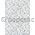 Flat Foil Espalier White Cotton with Silver foiled design, handmade recycled paper | PaperSource
