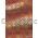 Flat Foil | Insignia Maroon Red Metallic Pearlescent with Silver foiled design, handmade, recycled cotton A4 paper - curled | PaperSource