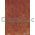 Flat Foil | Insignia Maroon Red Metallic Pearlescent with Silver foiled design, handmade, recycled cotton A4 paper | PaperSource