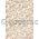 Flat Foil Needlelace Apricot Matte Cotton with Copper foil, handmade recycled paper | PaperSource