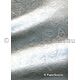 Embossed Foil Paisley | Silver handmade 150gsm recycled A4 paper-curled | PaperSource
